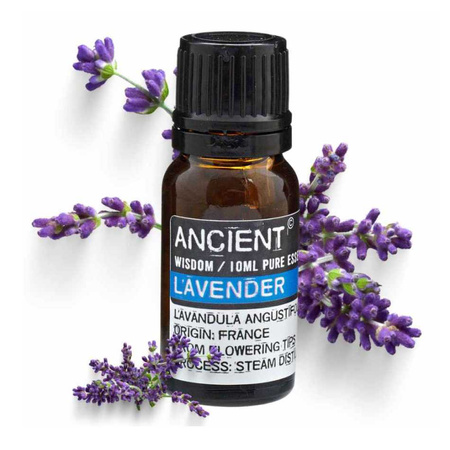 Olejek Lawendowy Eteryczny 10ml - 100% Naturalny - Na Sen i Relaks