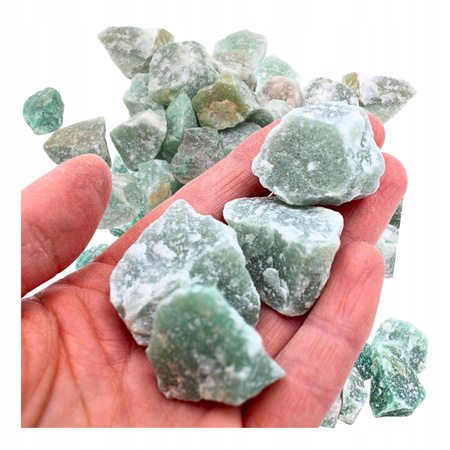 Jadeit Surowy - Naturalny Kamień Szczęścia i Obfitości - Bryłka 2-4 cm
