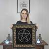 Obrus na Ołtarz Pentagram - Tkanina Ezoteryczna - Ochrona i Tarot