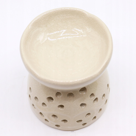Ceramiczny Kominek Zapachowy Duży - Do Wosków i Olejków - Aromaterapia