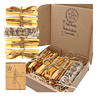 Zestaw do Oczyszczania i Relaksu - Palo Santo 100g & Biała Szałwia z Lawendą - Happy Mind