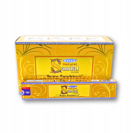 Kadzidełka Satya - Drzewo Sandałowe - Natural Sandal - 15g