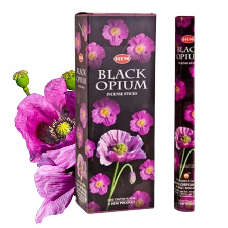 Kadzidełka zapachowe HEM black opium