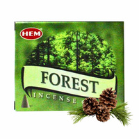 Kadzidełka stożkowe HEM zapach lasu forest 10 szt.