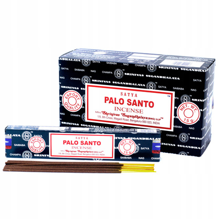 Kadzidełka Satya - Palo Santo - Święte Drzewo - Naturalne - 15g