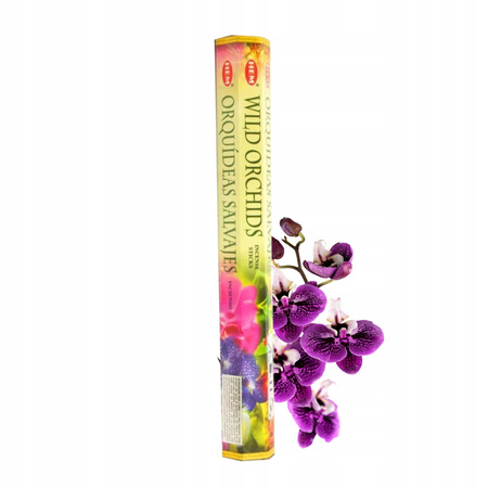 Kadzidełka Sześciokątne HEM Wild Orchids