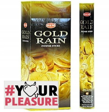 Kadzidełka Zapachowe HEM Gold Rain