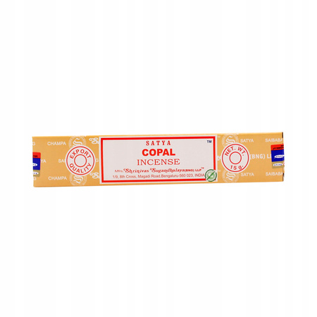 Kadzidełka Satya - Kopal - Copal - Naturalne Pyłkowe - Oryginalne - 15g