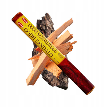 Kadzidełka Sześciokątne HEM Oodh Sandalwood