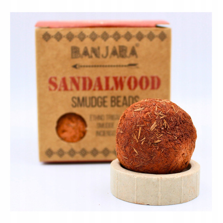 Kadzidełka w Kulach - Drzewo Sandałowe - Banjara Smudge Balls - Naturalne