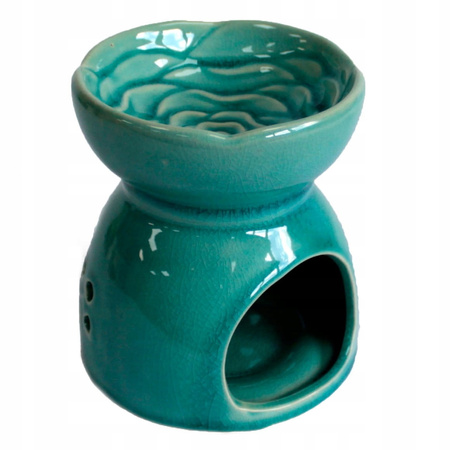 Kominek Zapachowy Drzewo Życia - Niebieski Kominek Ceramiczny na Olejki
