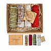 Zestaw Kadzideł Naturalnych- Biała Szałwia - Szałwia z Lawendą - Smocza Krew - Cedrzyniec