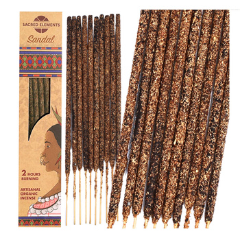 Kadzidełka Sacred Elements - Sandal - Drzewo Sandałowe - 10 sztuk - Premium