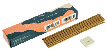Kadzidła Japońskie Imbir – Scentsual Pink Ginger – 30 szt. + Podstawka