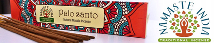 Namaste India Mandala - Kadzidełka Palo Santo - Naturalne Masala - 15g