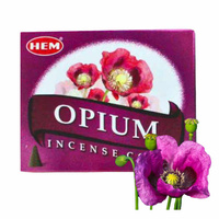 Kadzidełka stożkowe HEM opium 10 szt.