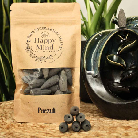 Zapachowe kadzidełka backflow Happy Mind - Paczula 30szt
