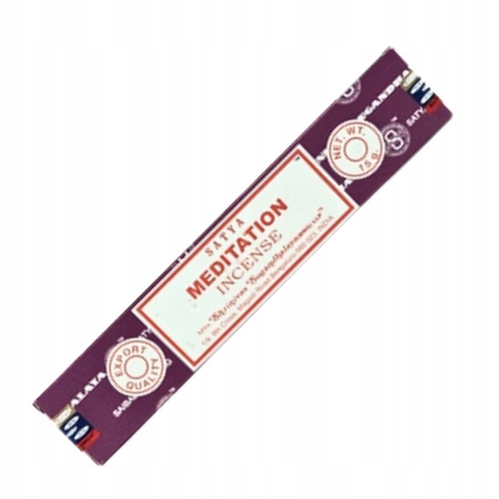 Kadzidełka Satya - Meditation - Medytacja - Naturalne Pyłkowe - Oryginalne - 15g