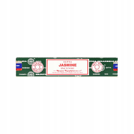 Kadzidełka Satya - Jaśmin - Jasmine - Naturalne Pyłkowe - Oryginalne - 15g