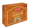Kadzidełka stożkowe HEM precious amber 10 szt