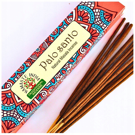 Namaste India Mandala - Kadzidełka Palo Santo - Naturalne Masala - 15g