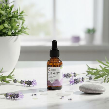 Serum do Włosów Lawenda - Organiczne i Naturalne - Regeneracja i Spokój - 30 ml