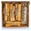 Zestaw do Oczyszczania i Relaksu - Palo Santo 100g & Biała Szałwia z Lawendą - Happy Mind