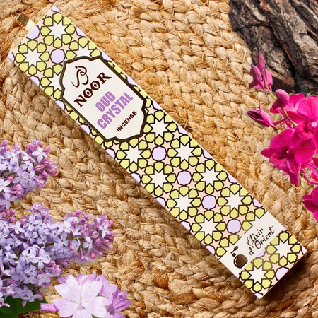 Kadzidełka Noor Oud Crystal Premium - Naturalne - Medytacja i Luksus