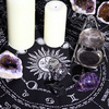 Obrus na Ołtarz - Horoskop i Znaki Zodiaku - Mata do Tarota - Styl Ezoteryczny