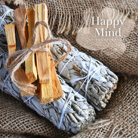 Zestaw naturalnych kadzideł - Palo Santo 100g i Biała Szałwia 35g - Kadzidła naturalne