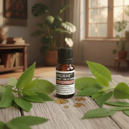 Olejek Eteryczny Paczuli - Patchouli - 10ml - Naturalny - Afrodyzjak - Uziemienie