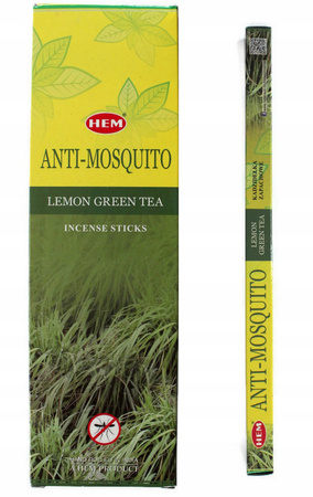 Kadzidełka HEM - Lemon Green Tea - Cytryna i Zielona Herbata - 200 szt. - Duża Paczka