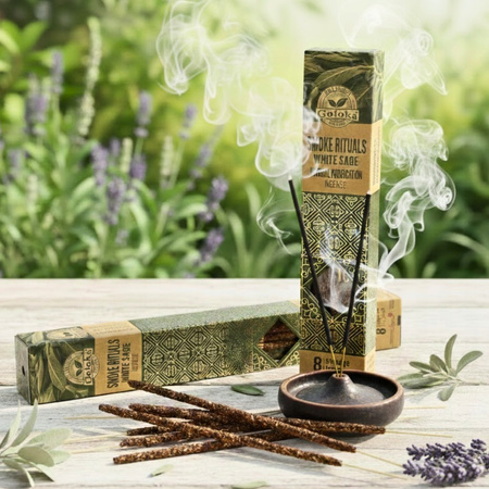 Kadzidełka Patyczkowe Goloka - Jaśmin - 8 sztuk - Naturalne - Relaks i Optymizm