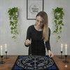 Mata do Wahadełka Astrologiczna 30x30 cm - Tablica Wróżbiarska - Radiestezja