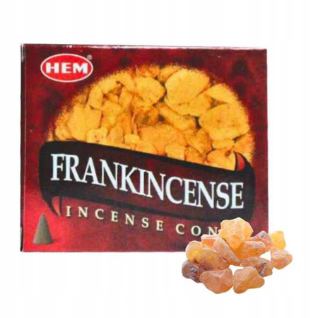 Kadzidełka stożkowe HEM kadzidło frankincense 10