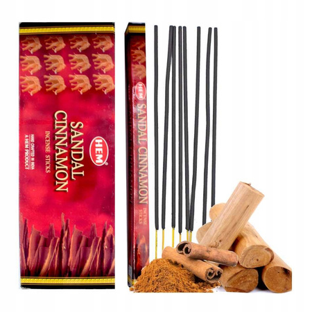 Kadzidełka zapachowe HEM Sandal Cinnamon