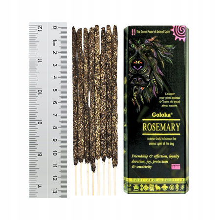 Kadzidełka Patyczkowe Goloka Rozmaryn - Organiczne Masala - Naturalny Zapach Rozmarynu