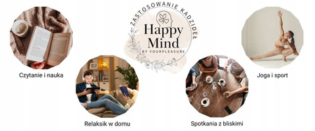 Zapachowe kadzidełka backflow Happy Mind - Olibanum i Mirra 30szt