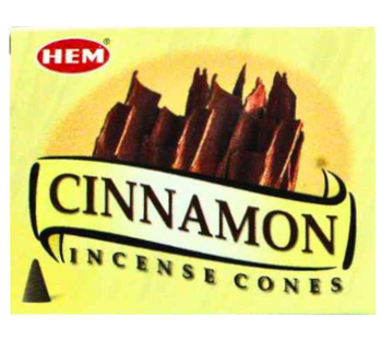 Kadzidełka stożkowe HEM cynamon cinnamon 10 szt.