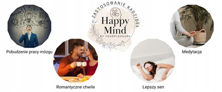 Zapachowe kadzidełka backflow Happy Mind - Opium 30szt