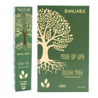 Kadzidełka Botaniczne Drzewo Bodhi - Banjara - Naturalne - Pyłkowe - 15g
