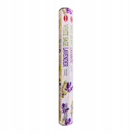 Kadzidełka Sześciokątne HEM White Sage Lavender