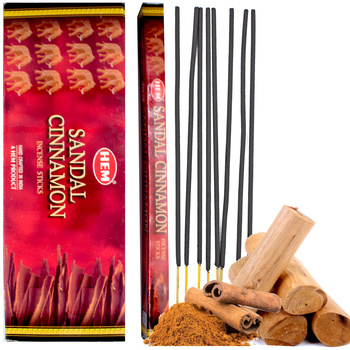 Kadzidełka zapachowe HEM Sandal Cinnamon