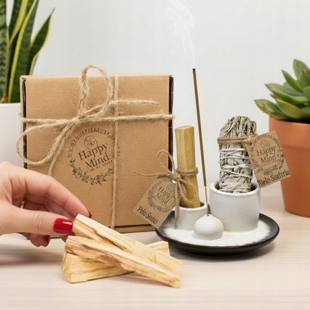Ceramiczna Podstawka pod Kadzidła Kominek do Palo Santo i Szałwii