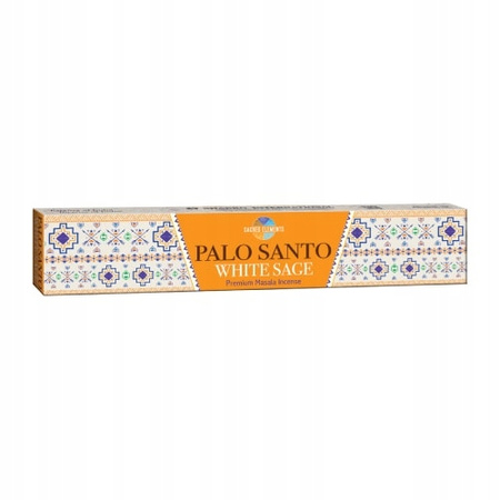 Kadzidełka Patyczkowe Palo Santo i Biała Szałwia - Masala Premium - Sacred Elements