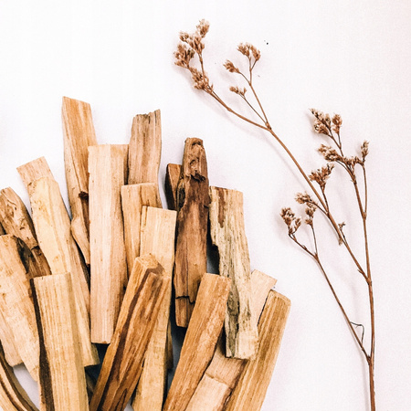 Zestaw do Oczyszczania i Relaksu - Palo Santo 100g & Biała Szałwia z Lawendą - Happy Mind
