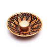 Podstawka pod Palo Santo Brązowa - Ceramiczny Świecznik na Kadzidła - 12,5 cm
