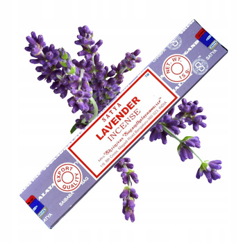 Kadzidełka Satya - Lawenda - Lavender - Naturalne - Oryginalne - 15g