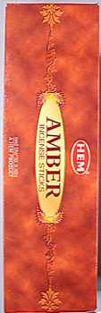 Kadzidełka zapachowe HEM Amber Intense