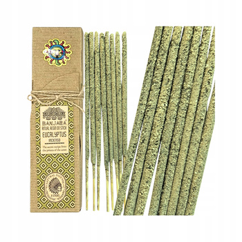 Kadzidełka Żywiczne na Patyku - Eukaliptus - Banjara - Naturalne - 15g